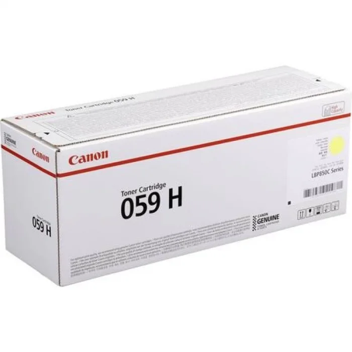 Canon 3624C001 CRG-059H Sarı Yüksek Kapasiteli Toner